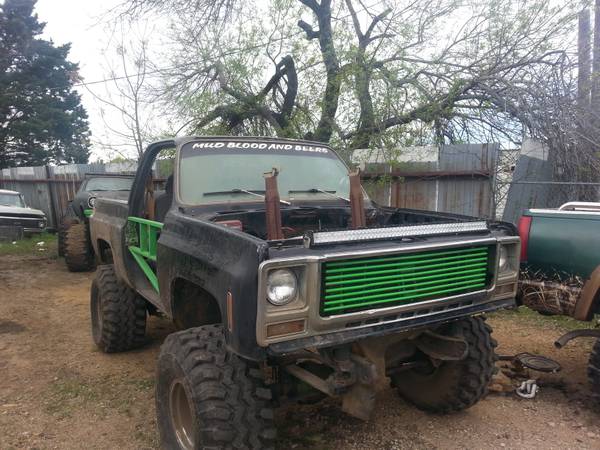 1979 K5 Blazer Mud Truck for Sale - $5000 (TX)